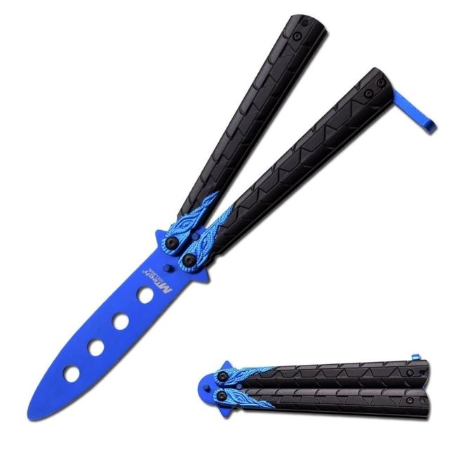 Mtech Folding Blade 3.75in Stainless Steel Blade Two Tone Anodized Aluminum Handle - Mtech