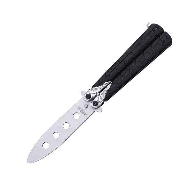 Mtech Folding Blade 3.75in Stainless Steel Blade Two Tone Anodized Aluminum Handle - Mtech