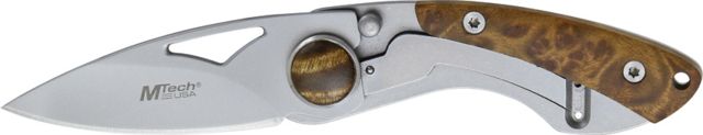 Mtech Framelock Stainless Knife 2 7/8in. Closed - Mtech
