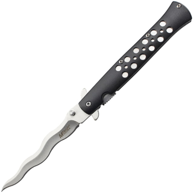 Mtech Linerlock A/O Black Wavy - Mtech