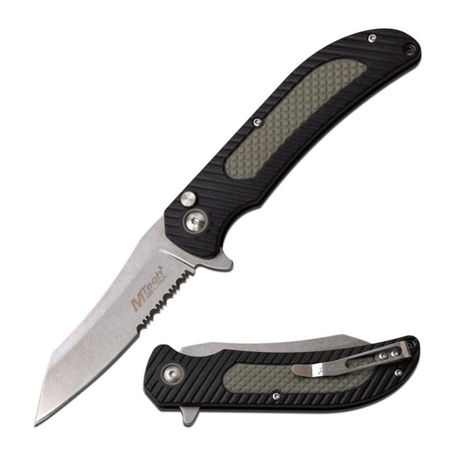 Mtech USA 3CR13 Steel Blade Folding Knife