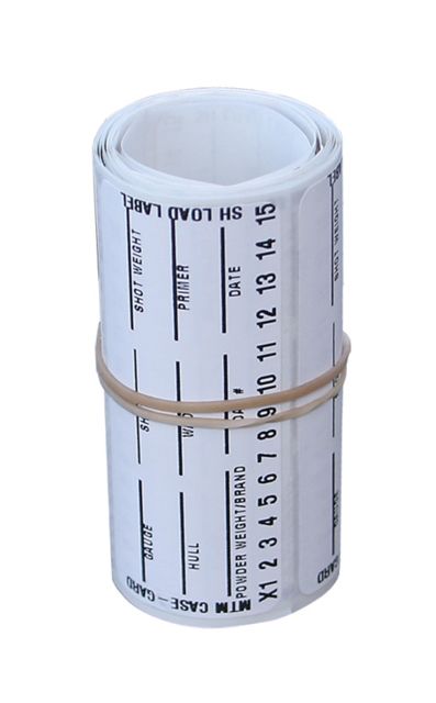 MTM Adhesive Paper Ammo Identification Labels