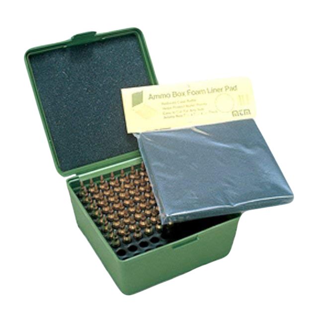 MTM Ammo Box Foam Liners Stops Rattle Fits Upto R-100