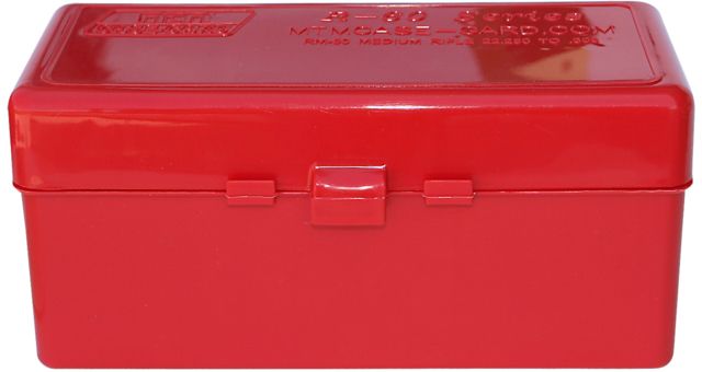 MTM Case-Gard 60 .22-250 to .308 Winchester Red by USA MTM Reloading Ammo Boxes