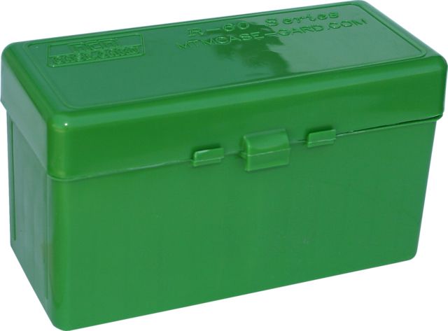 MTM Case-Gard 60 .220 Swift to .458 Winchester Green by USA MTM Reloading Ammo Boxes