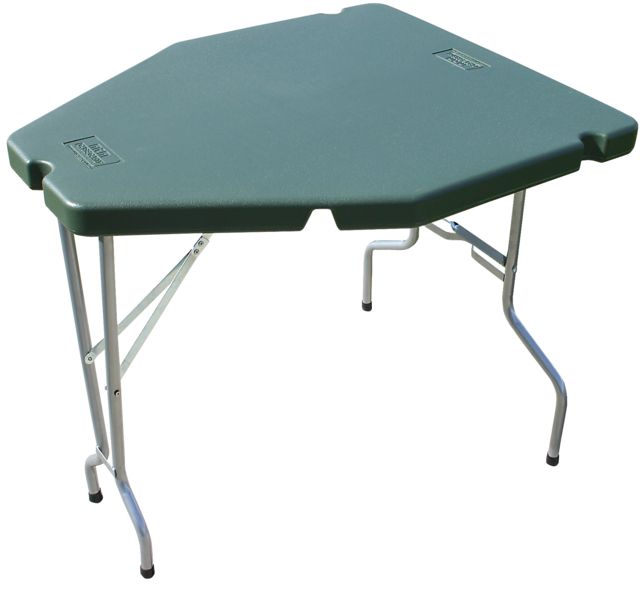 MTM Forest Green Shooting Table