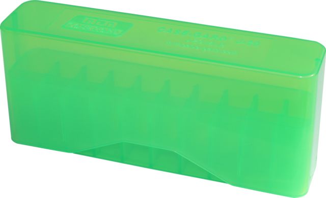 MTM J-20 Slip-Top Boxes .270 To .450 Caliber Clear Green