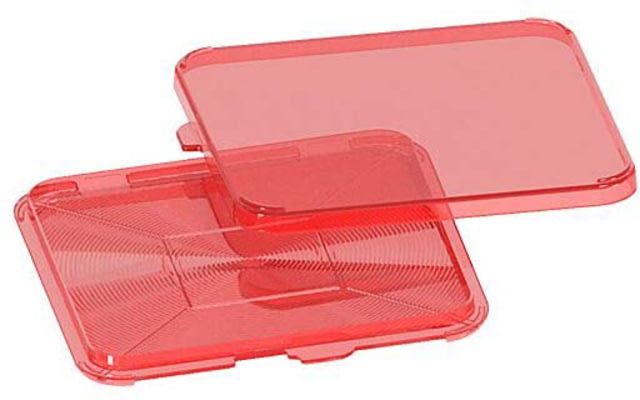 Mtm MTM Primer Flipper Square w/Dual Lid Closure Options Red - $8.49 at Optics Planet