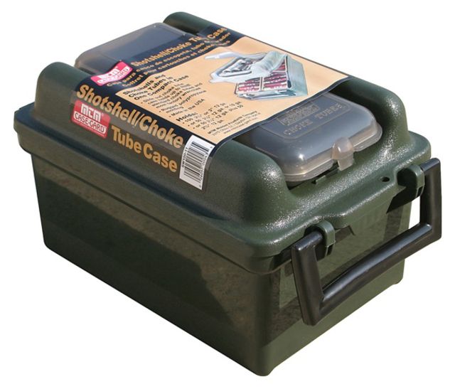 MTM Shotshell And Choke Tube Box Forest Green