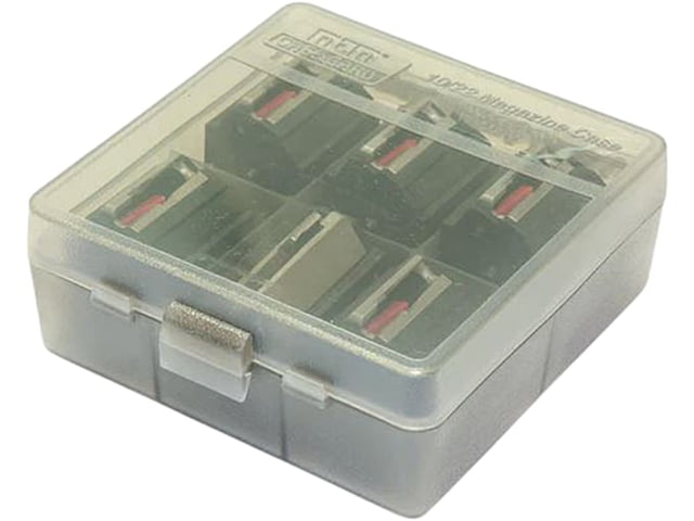 MTM Tactical Mag Case f/ Ruger Magazine, Smoke, TMC1022 by USA MTM Reloading Ammo Boxes