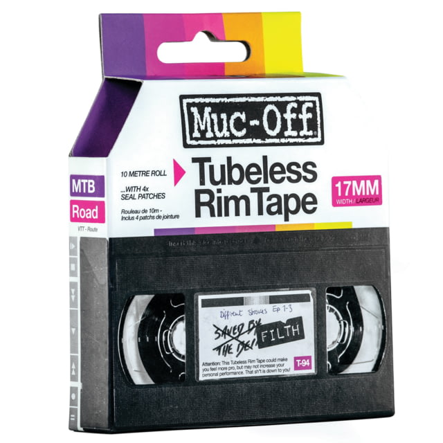 Muc-Off Tubeless Rim Tape 17mm Pink