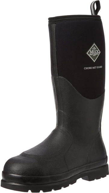 Muck Boots Chore Tall Metatarsal Guard Steel Toe Boots - Men's Black 6