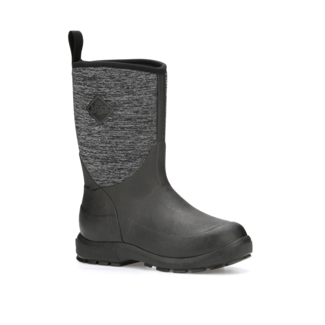 Muck Boots Element Boot - Kid's Black/Heathered Jersey 10