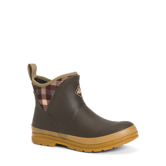 Muck Boots Originals Ankle Boot - Women's Brown/Plaid/Gum 7