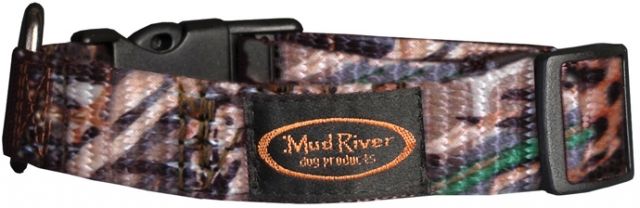Mud River Bootlegger Nylon Collar L/XL Max-4 Camo