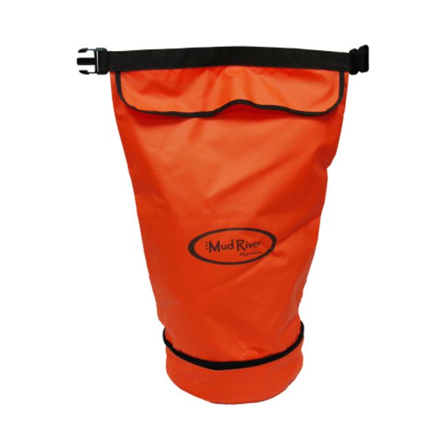 Mud River Magnum Hoss Food Bag Holds 20 lbs Dry Food Orange - Mud River