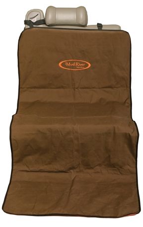 Mud River Shotgun Single Seat Cover Brown 68 x 29in