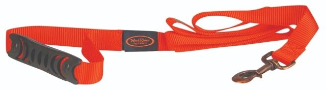 Mud River Soft Grip Leash Orange 48in - Mud River