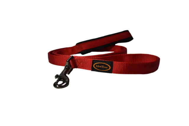 Mud River Softgrip Puppy Leash 72in Red - Mud River
