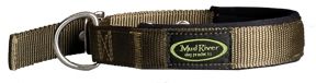Mud River Swagger Neoprene Lined Collar w/Nickle Hardware Green Small