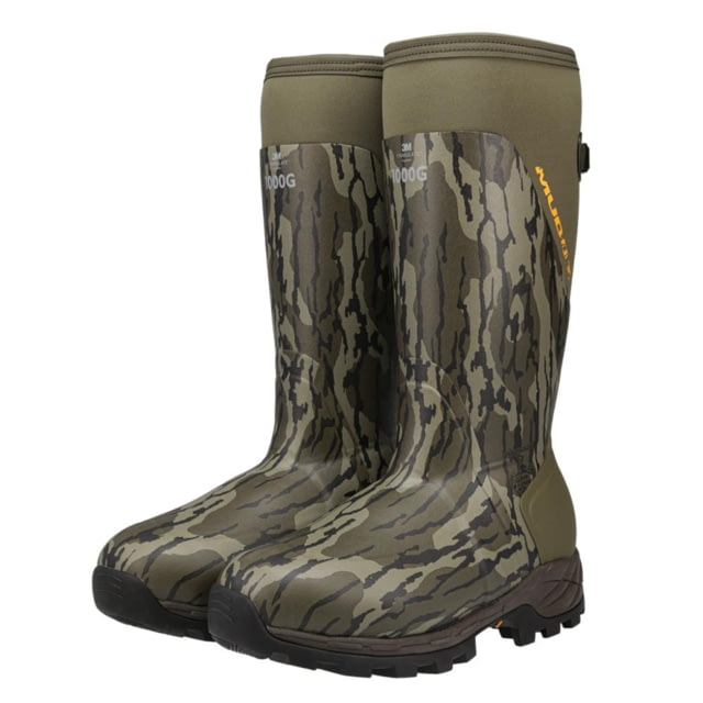 Muddy DV8 17in Insulted Boots - Men's Mossy Oak Bottomland 13D