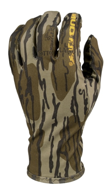 Muddy Lightweight Gloves Mossy Oak Bottomland LARGE