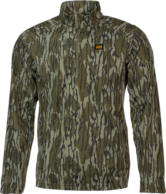 Muddy DV8 Quest Midweight Quarter Zip Mossy Oak Bottomland 2XL