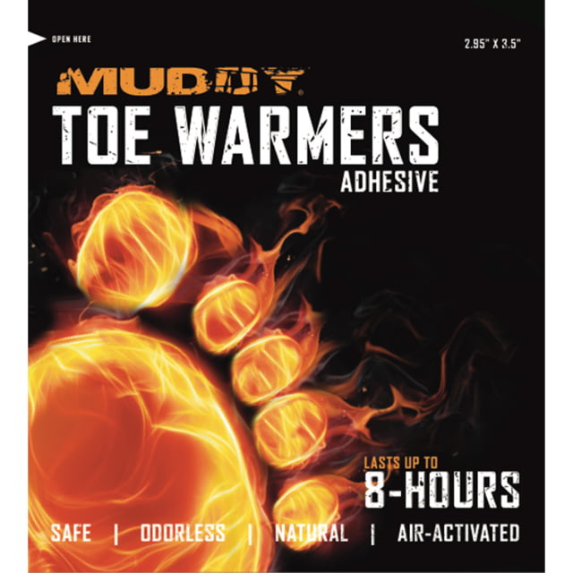 Muddy Toe Warmer 10 Pack White