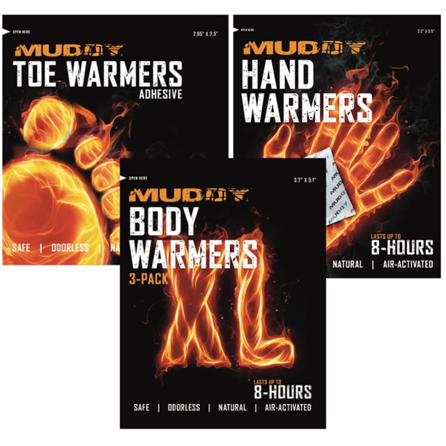 Muddy Warmer Variety Pack White