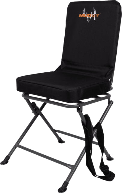 Muddy Padded Swivel Chair Black