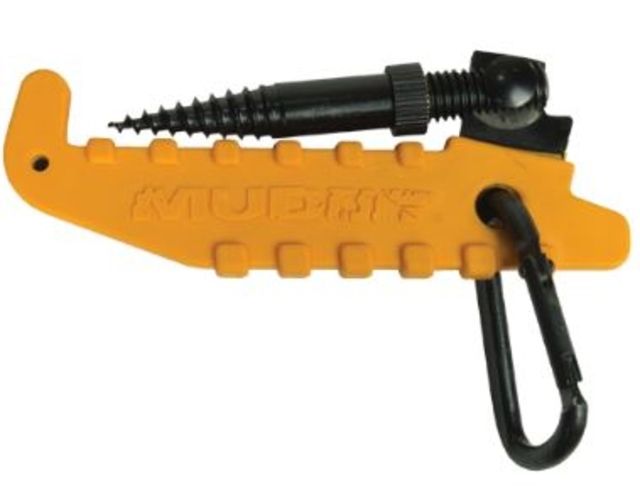 Muddy Single Screw In Hook includes Caribiner Black/Orange MTA-MH01 - Muddy