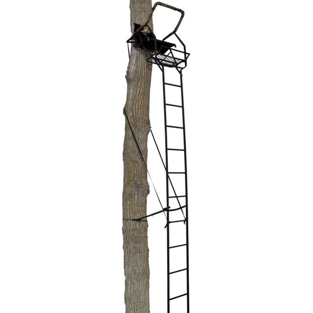 Muddy Stronghold 1.5 Ladder Stand Black - Muddy