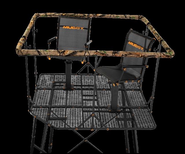 Muddy The 12 Quad Pod Stand Black/Orange