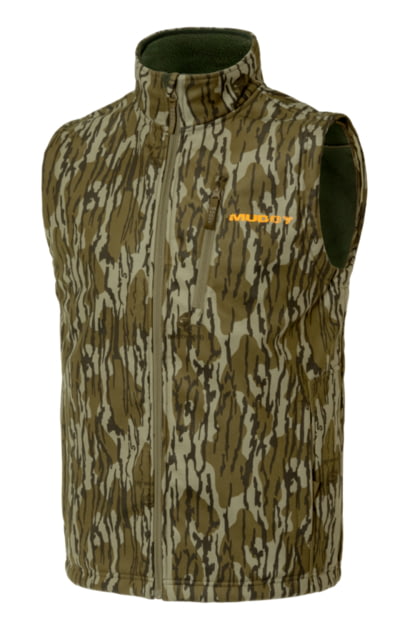 Muddy TRX Softshell Vest - Men's Mossy Oak Bottomland XL