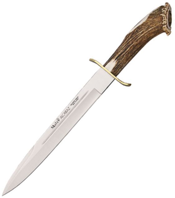 Muela Alcaraz Bowie with Crown stag handle Knife MUE93220 - Muela