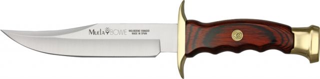 Muela Bowie Inlay Shield Knife 10.75in. CIBW16 - Muela
