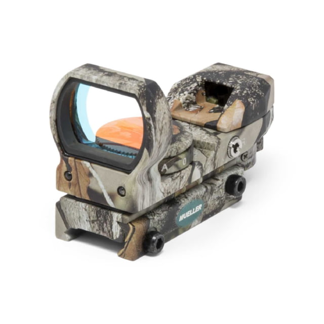 Mueller Optical 33mm Quick Shot 1MOA 3.25in Waterproof Red Dot Scope Camo - Mueller Optics