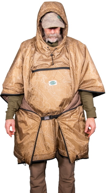 Mueller Optics Poncho Woobie Flat Dark Tan One Size