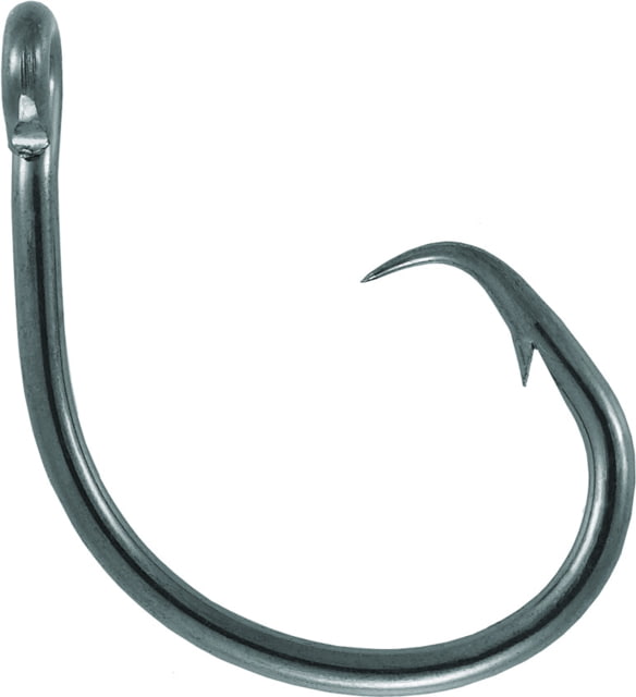 Mustad Mustad UltraPoint Demon Perfect Circle Hook Opti Angle Needle Point 1X Strong Ringed Eye Black Nickel Size 3/0 10 per Pack - $10.99 at Optics Planet