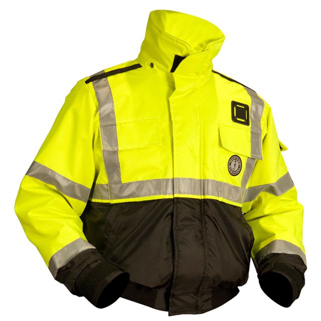 Mustang Survival ANSI Hi-Vis Classic Bomber Flotation Jacket - XX-Large 39