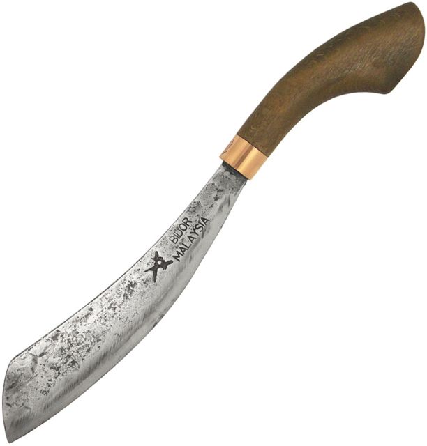 My Parang Duku Chandong 10in Fixed Blade Knife 10in 5160 Carbon Steel Wood Handle MYP CDG 10 - My Parang