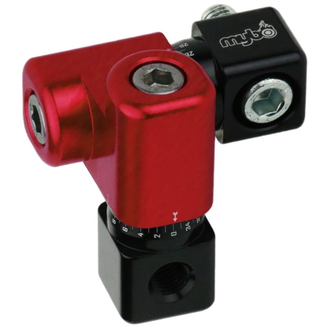 Mybo 720 Single Mount Left Offset Cherry Red - Mybo