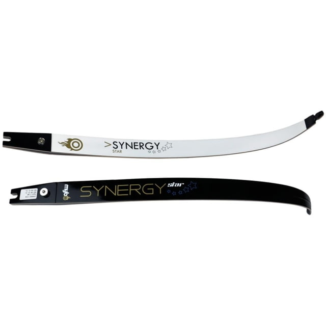 Mybo Synergy Star Recurve Limbs 68 in. 24 lbs White - Mybo