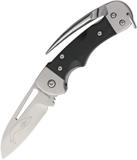 Myerchin Generation 2 Crew Pro G-10 Folding Knife2.5inStandard EdgeSheepsfootSatin Black G10 Handle - Myerchin
