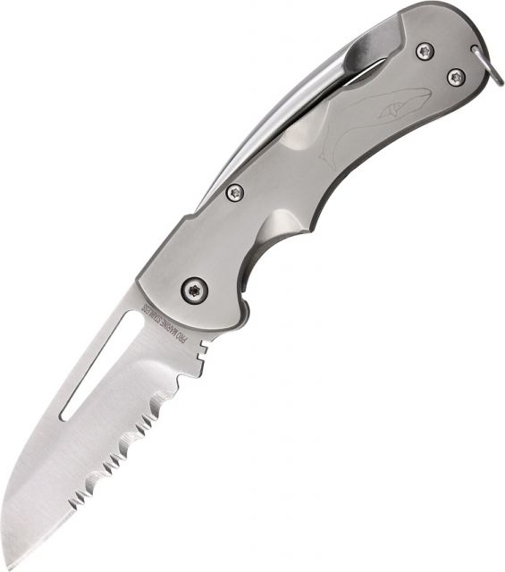 Myerchin Offshore Partially Serrated Blade 3.75in. Closed MYA377P - Myerchin