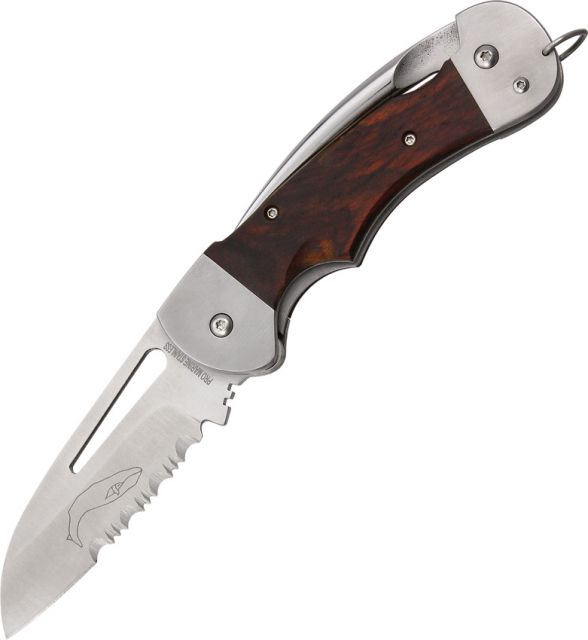 Myerchin Offshore Partially Serrated Blade 5in. Closed MYBW300P - Myerchin