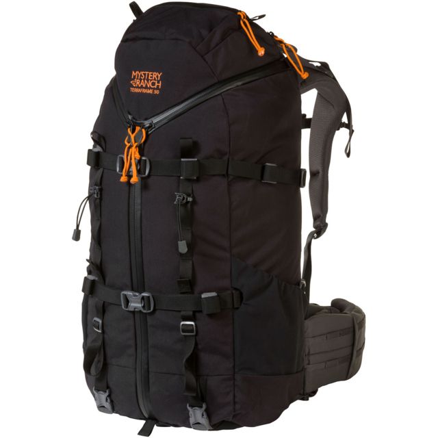 Mystery Ranch Terraframe 3-Zip 50 Backpack Black Large - Mystery Ranch