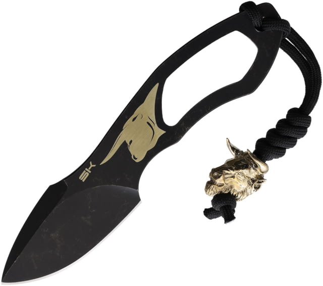 N.C. Custom Bull Fixed Blade Black SW - N.C. Custom