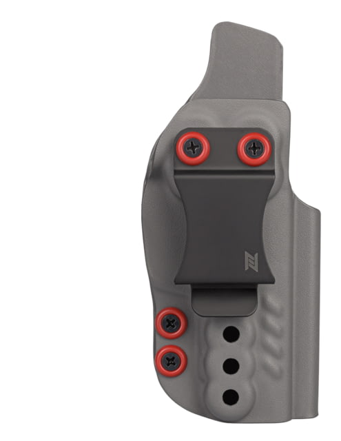 N8 Tactical Xecutive IWB Holster Glock 43/43X Left Hand Kydex Grey Medium - N8 Tactical