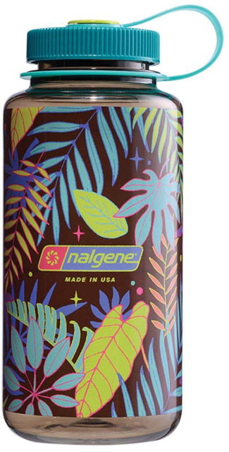 Nalgene Wide Mouth Sustain Water Bottle 32 oz Botanical Ferns 32oz